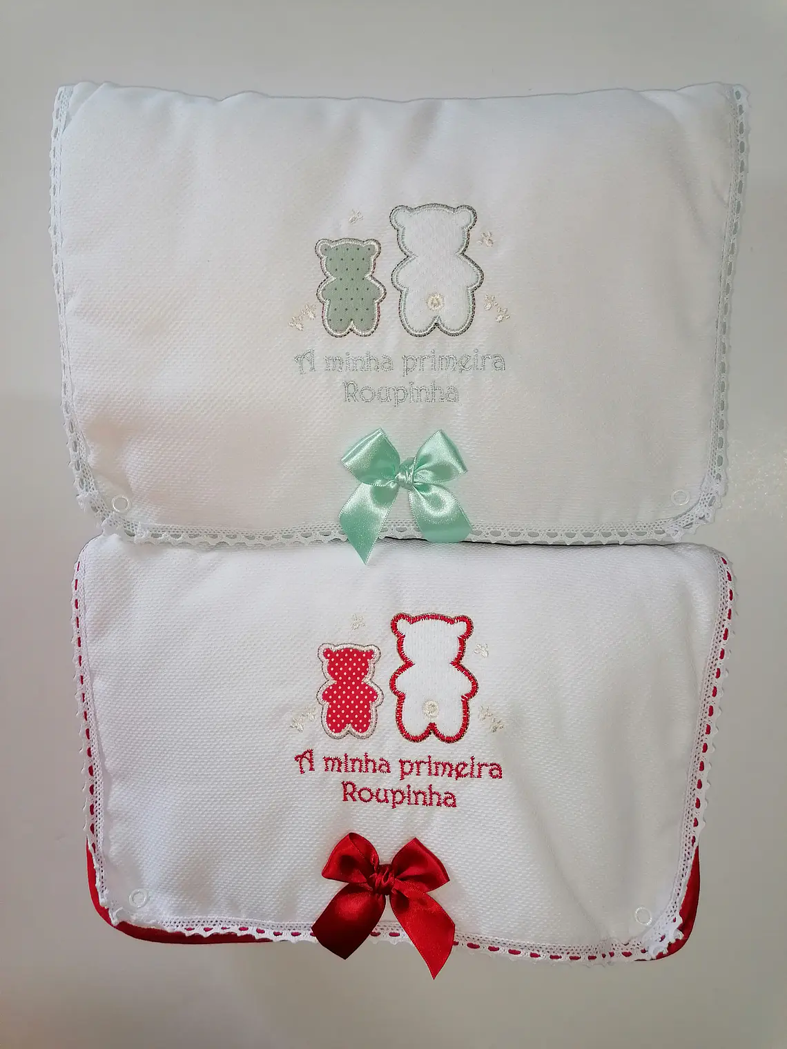 Conjunto Primeira Roupinha “Doce Companhia” 🧸🤍 1