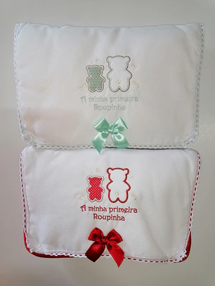 Conjunto Primeira Roupinha “Doce Companhia” 🧸🤍