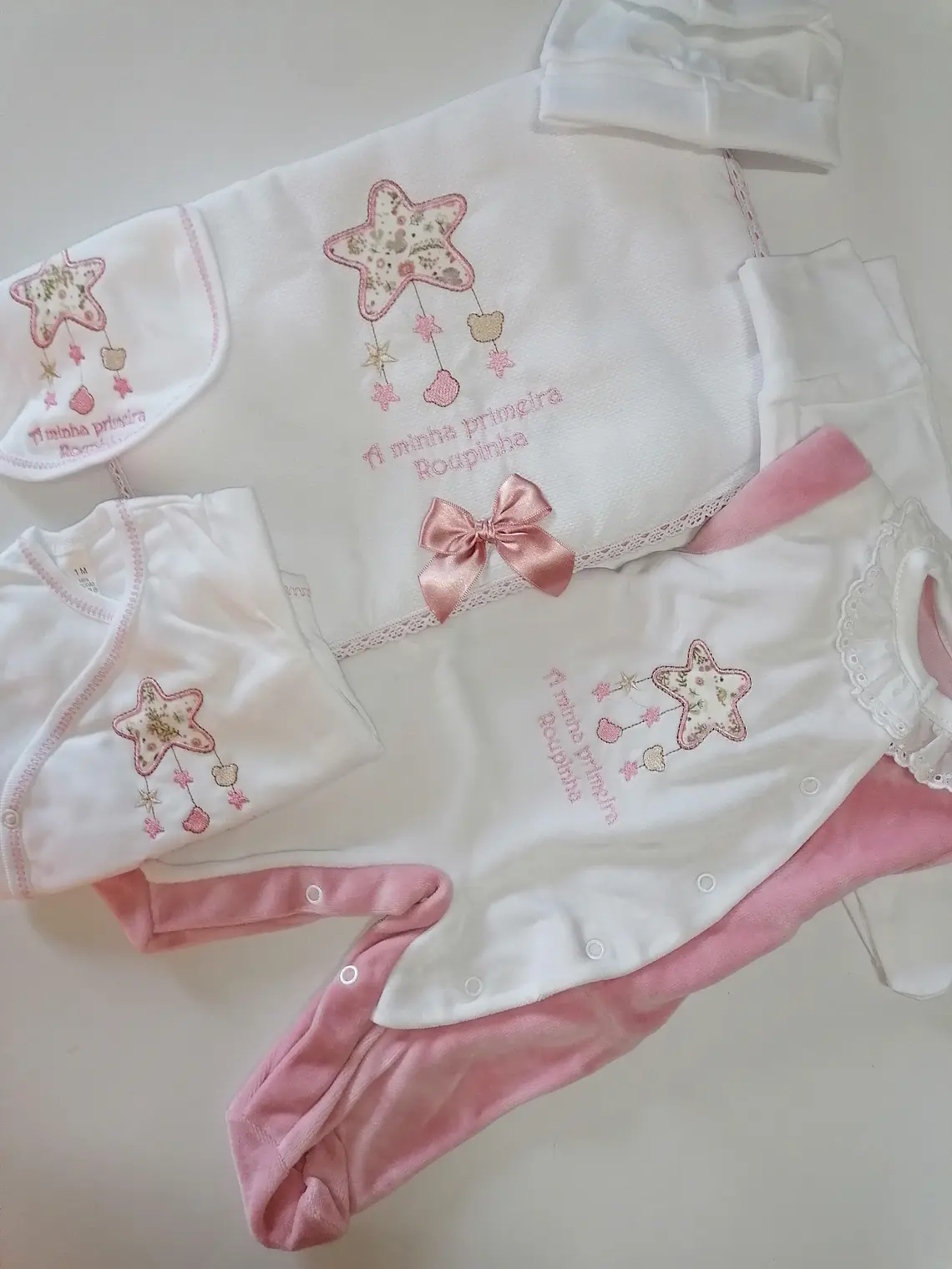 Conjunto Primeira Roupinha “Estrelinha dos Sonhos” ⭐ 2