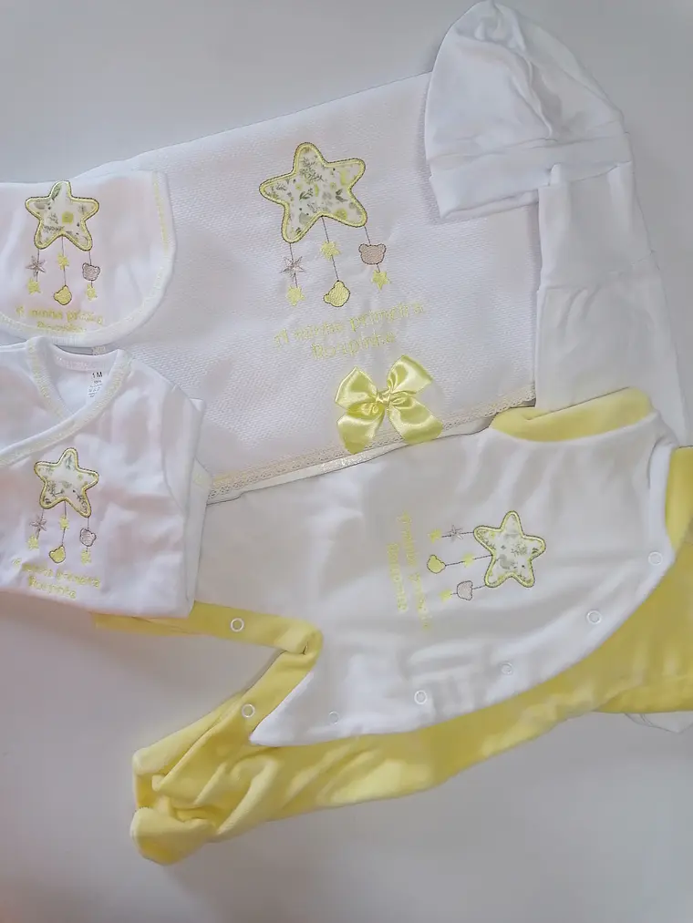 Conjunto Primeira Roupinha “Estrelinha dos Sonhos” ⭐ 3