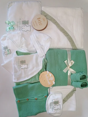 Conjunto Maternidade XL “Doce Companhia” | Verde Menta 💚