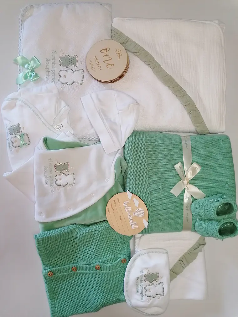 Conjunto Maternidade XL “Doce Companhia” | Verde Menta 💚 1