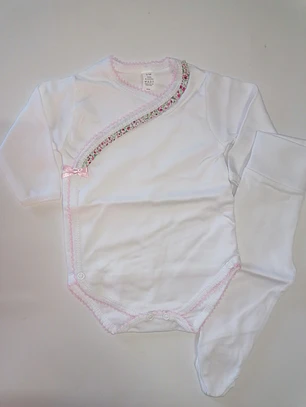 Conjunto Interior para Bebé | 100% Algodão com carda 