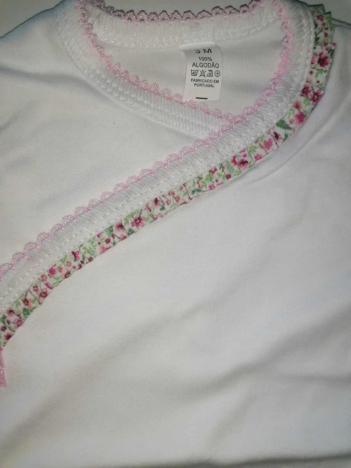 Conjunto Interior para Bebé | 100% Algodão com carda  2