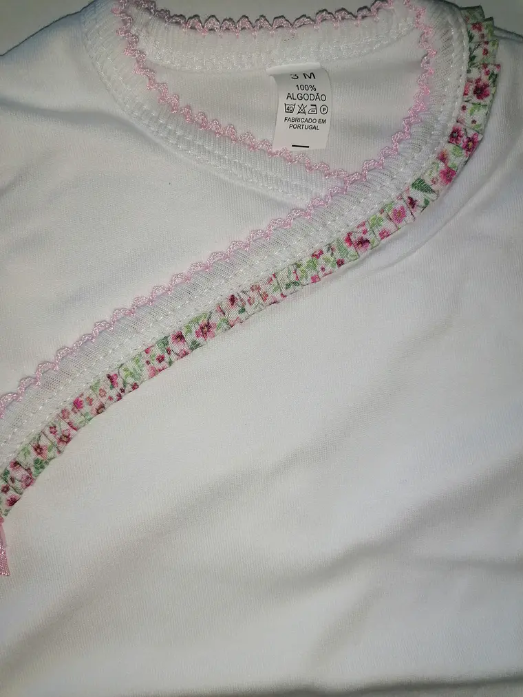 Conjunto Interior para Bebé | 100% Algodão com carda  2