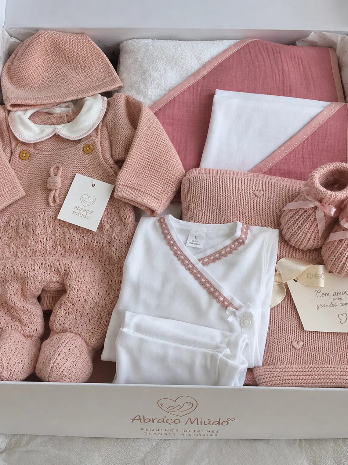 Box Saída de Maternidade Primeiro Colo | Rosa 1