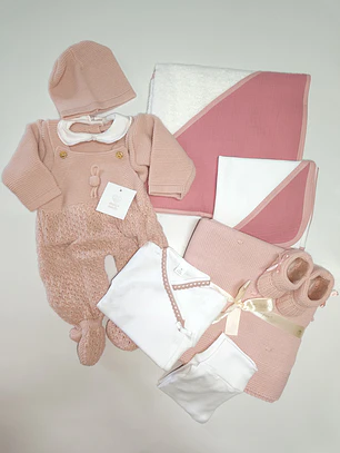 Box Saída de Maternidade Primeiro Colo | Rosa