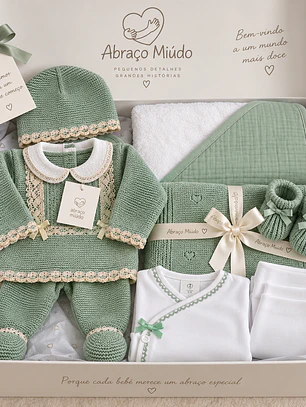 Box Saída de Maternidade Serenidade | Verde