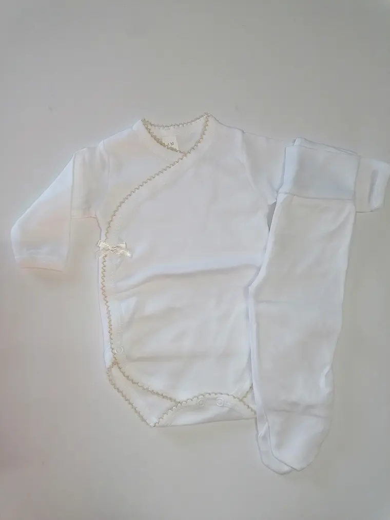 Conjunto Interior para Bebé 100% Algodão com carda  5