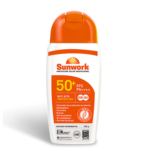 Protector Solar SUNWORK FPs 50-120 ml