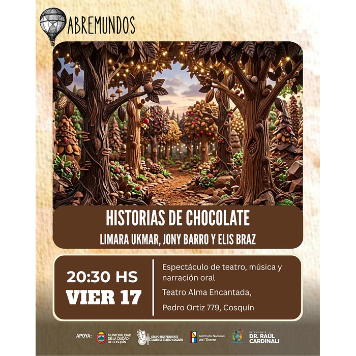 Narrar Hoy Punilla. Historias de Chocolate.