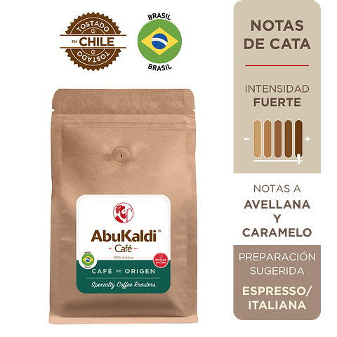 Café Brasil, grano 500g.