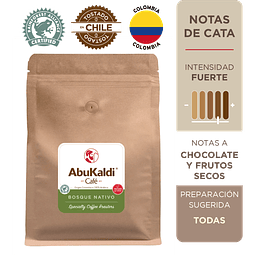 Café Bosque Nativo, Molido 1 kg.