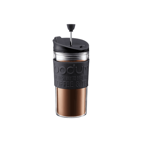 Pack Prensa Travel Mug (policarbonato) + Café  