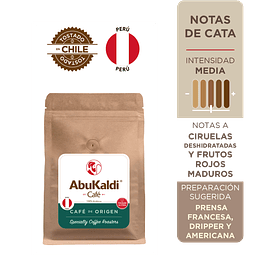 Café Perú, grano 250g.