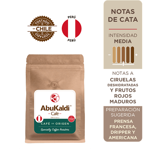 Café Perú, molido 250g.