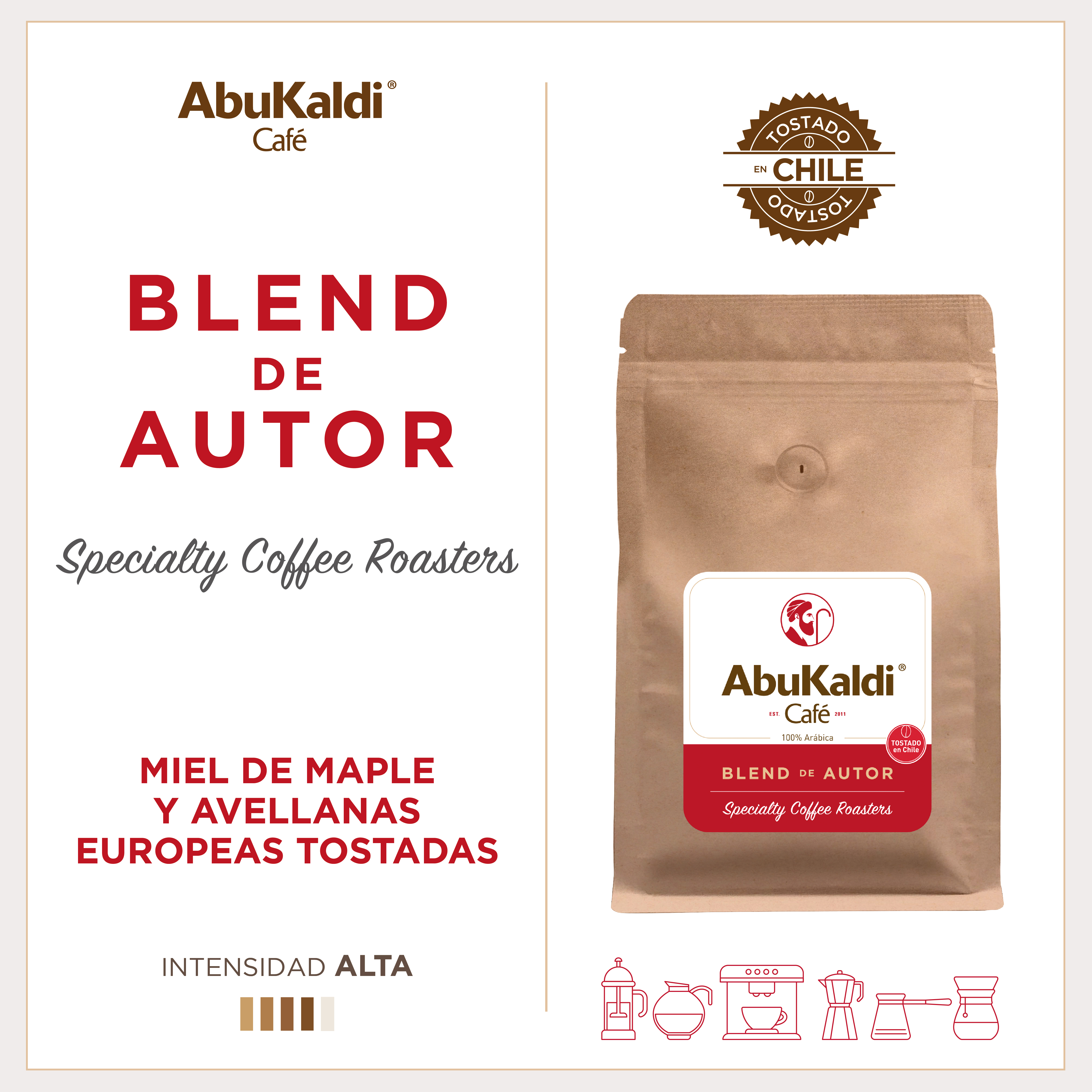 Café Blend de Autor, GRANO.
