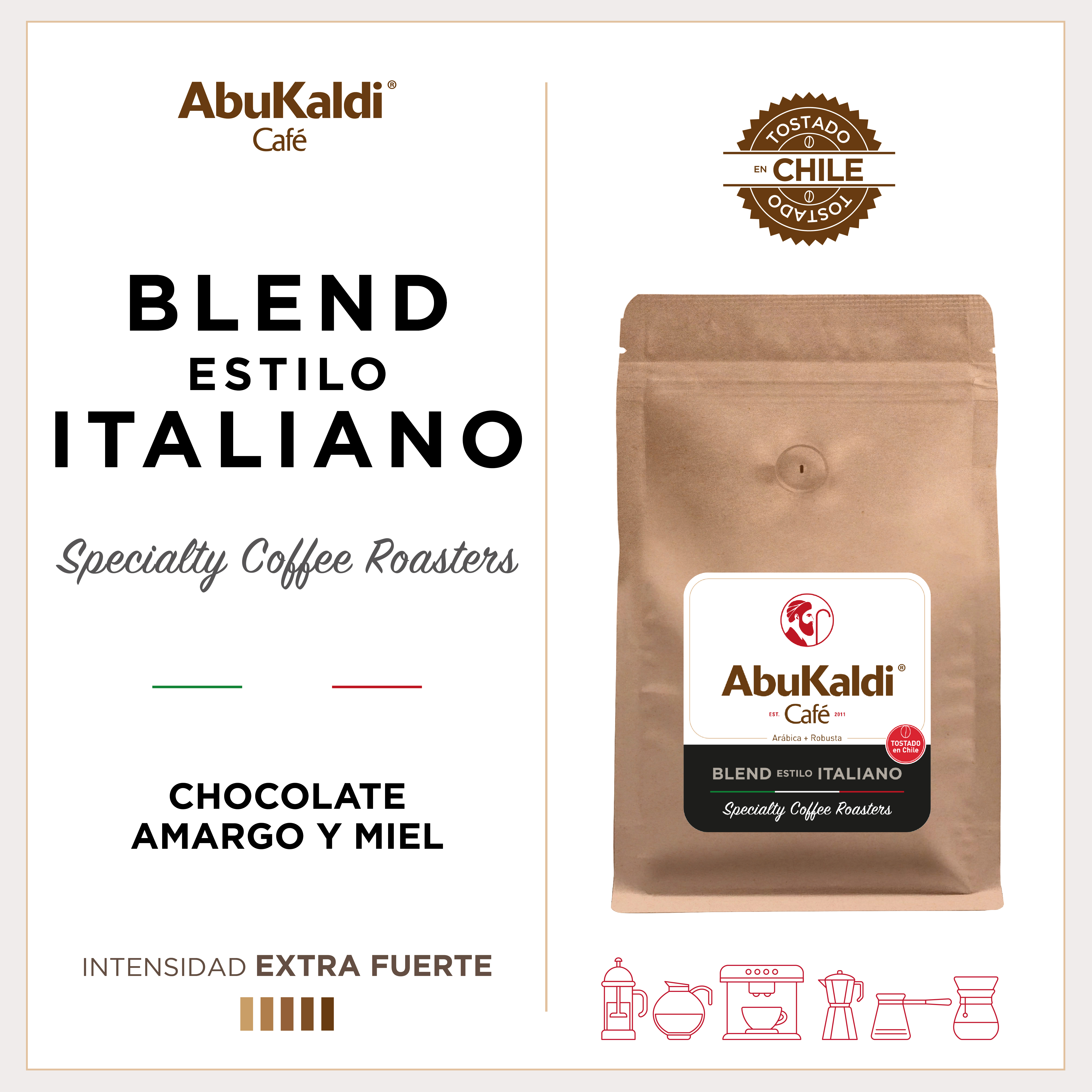 Café Blend Italiano, MOLIDO.