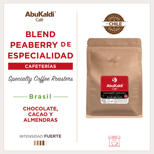 Blend Peaberry de Especialidad, Cafeterías (20 kilos).