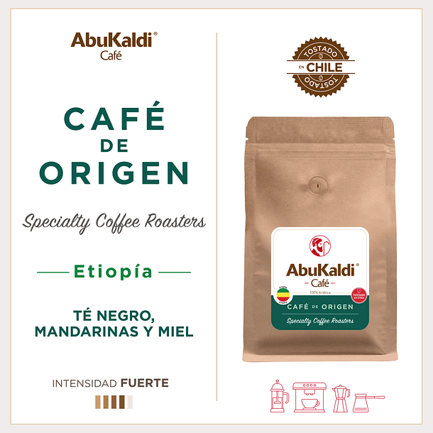 Café Etiopía, GRANO.