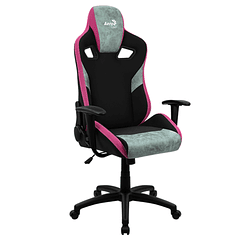 Silla Gamer Aerocool Count Teal Green