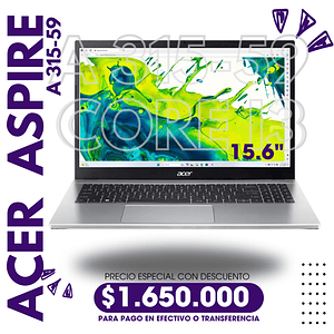 Computador Portátil Acer A315-59-37Q9 Core i3