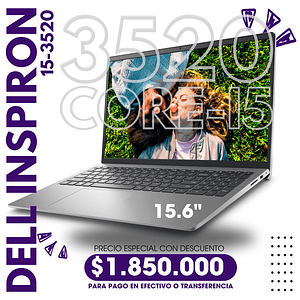 Dell Inspiron 3520 Core i5 12Th Gen 15