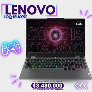 Lenovo LOQ Core i5 + RTX 3050