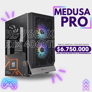 Torre Medusa Pro Ryzen 5 7600X + RTX 4060TI