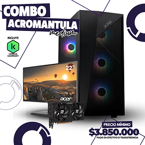 Combo Acromantula Medium - Ryzen 5 5600XT + RX 7600 8GB