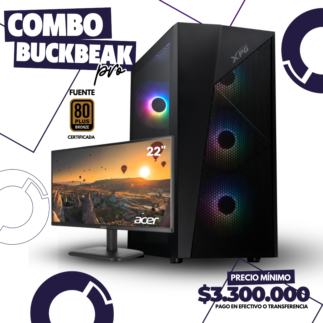 Combo BuckBeak Pro Ryzen 5 8500G 1