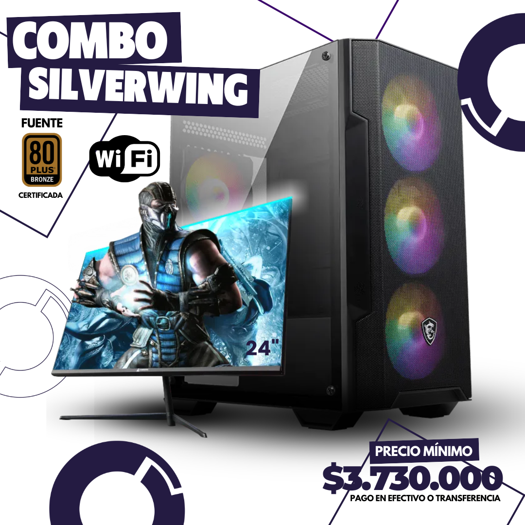 Combo Silverwing Ryzen 5 8600G Wifi 1