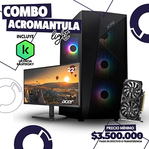 Combo Acromantula Light - Ryzen 5 5600XT + RTX 3050