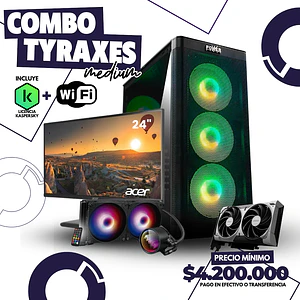 Combo Tyraxes Medium Ryzen 5 5500X3D + RTX 5050 8GB