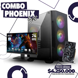 Combo Phoenix Light Ryzen 7 8700F + Rtx 3050 - Wifi