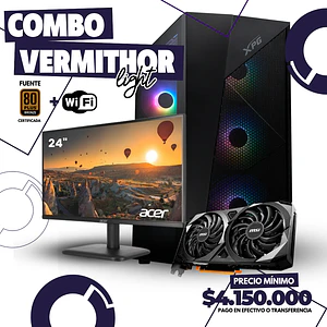 Combo Vermithor Light Ryzen 7 8700F + RTX 3050 Wifi