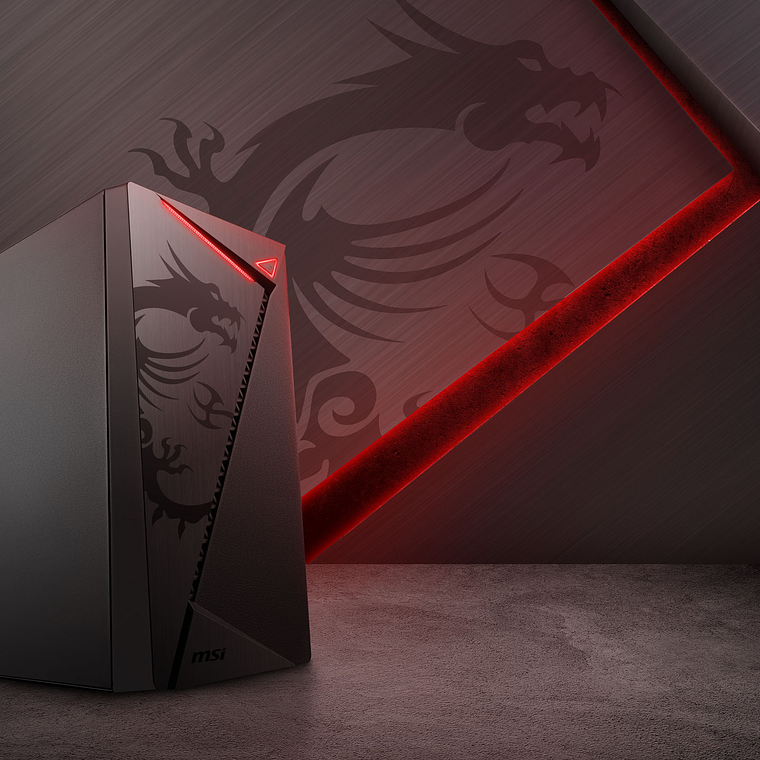 Gabinete msi mag shield m301 1