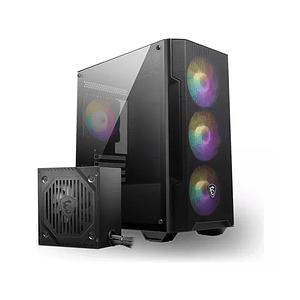 Gabinete msi forge m100a + fuente 600w
