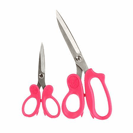 Set of 2 Pink Sewline Scissors