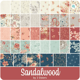 Sandalwood by 3 Sisters - Moda Fabrics (Charm Pack)