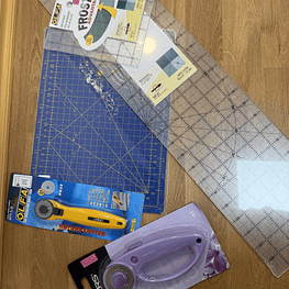 Algibeira de Natal - Costura (Corte em Polegadas)