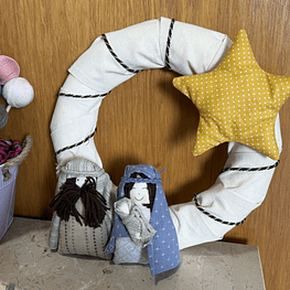 Presépio de Natal em Coroa