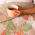 Tecido Songbird Ava Coral