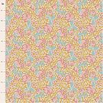 Tecido Songbird Flora Mustard