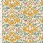 Tecido Songbird Mustard