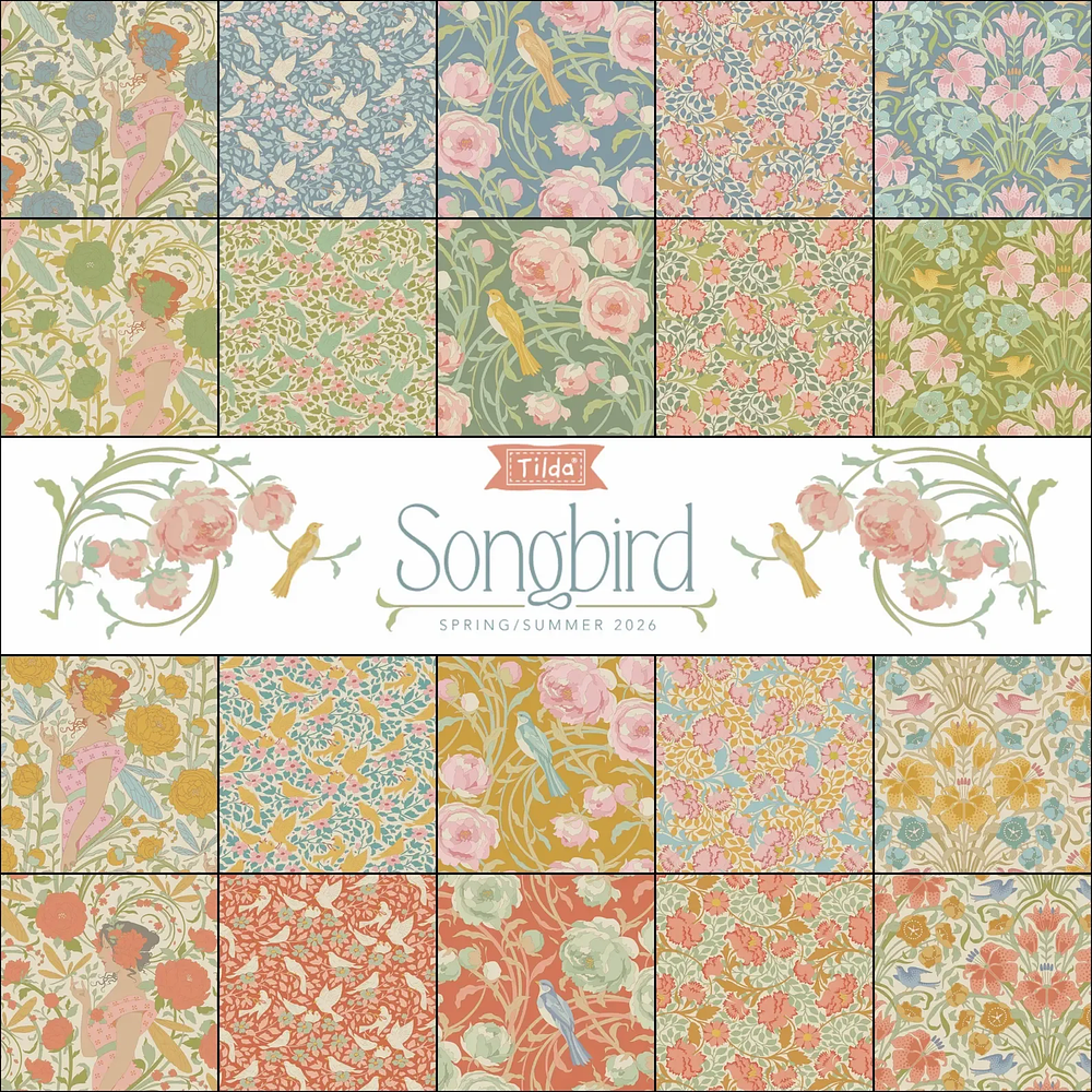 Songbird - Tilda Charm Pack