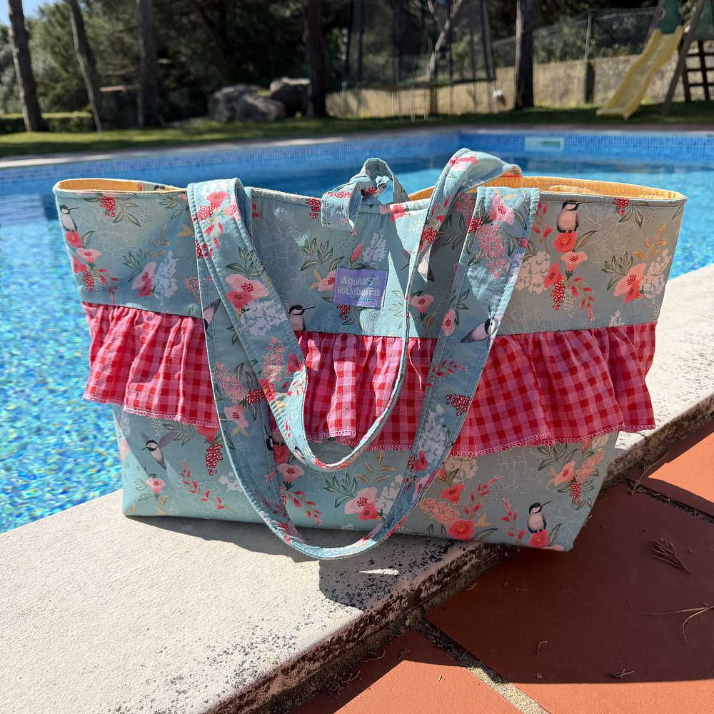 Sem Pressa - Flowers (tote-bag XL)