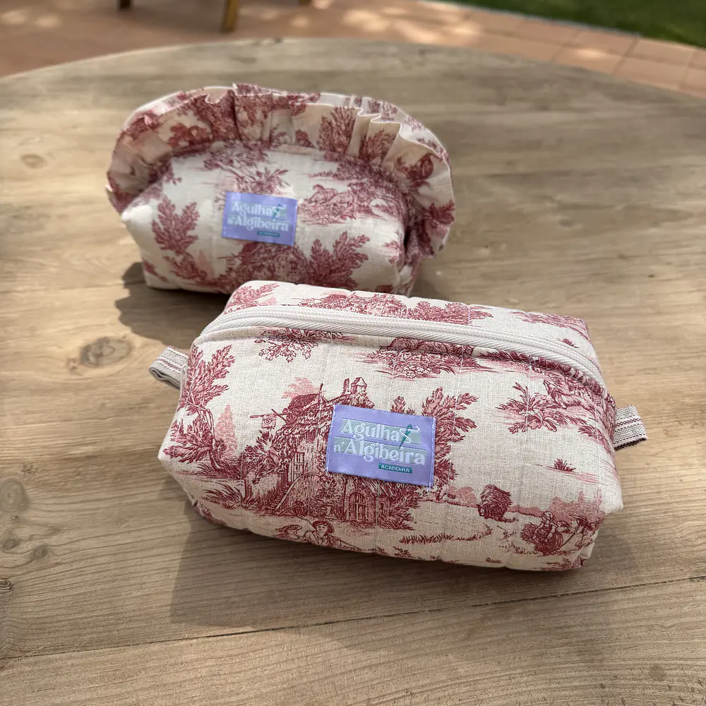 Leva Tudo - Necessaire (Flowers & Dots)