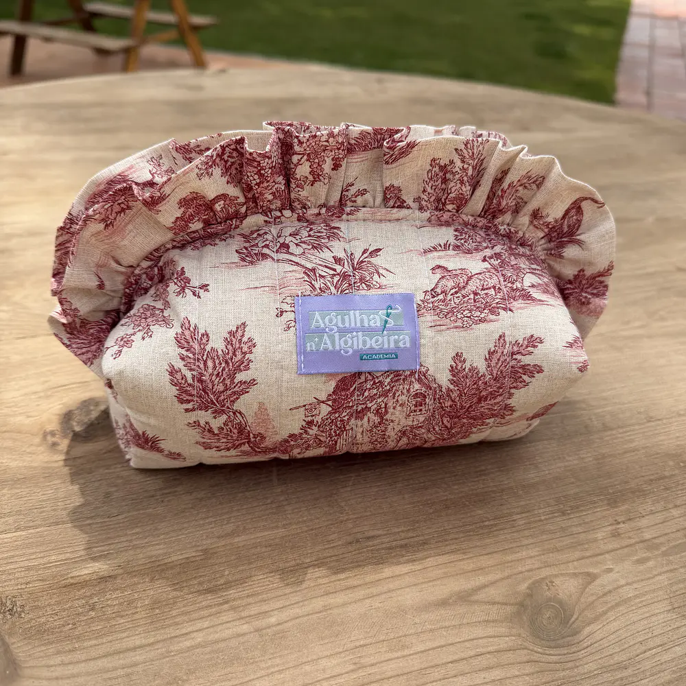 Leva Tudo - Necessaire (Flowers & Dots)