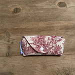 Não Esquecer - Bolsa para óculos (Flowers & Dots)